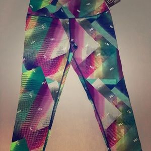 Victoria secret VSX sport capri multi colored